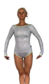 DRES  body - biely-dúhové písmenká