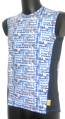 Pánske tielko STRONG bielo-modré