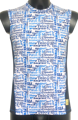 Pánske tielko STRONG bielo-modré